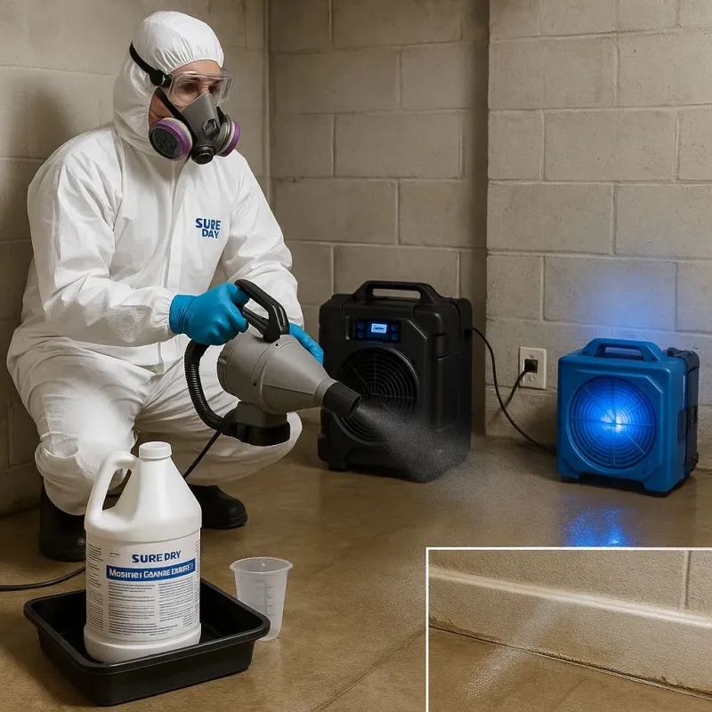 Sanitization and Odor Removal process in Strasburg, CO