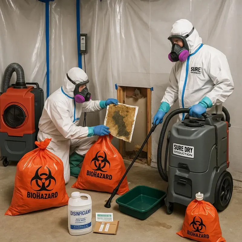 Contaminated Water Handling Protocols process in Strasburg, CO